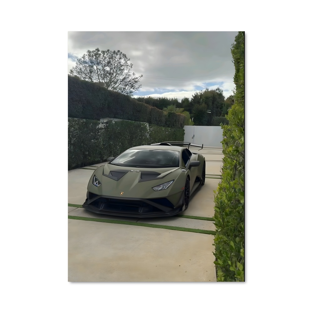 Poster Huracan Lamba – affiche Lamborghini